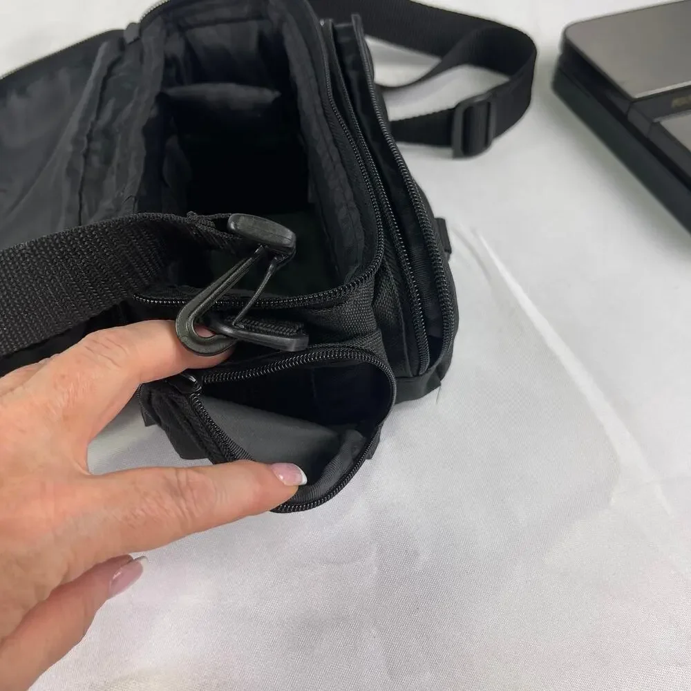 Tamrac Camera Bag Black Grey Padded Shoulder Strap DSLR Mirrorless Lens